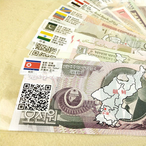 Image of 52Pcs Notes from 28 Countries UNC Real Original Banknotes