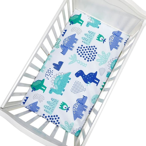 Image of Newborn Baby Fitted Crib Sheets130*70 cm Cartoon Print  Bed