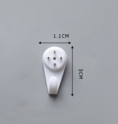 Image of Nordic Iron Hexagonal Grid Wall Storage rack Shelf